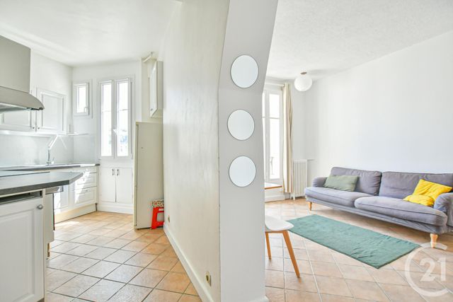 Appartement F2 à louer - 2 pièces - 34.41 m2 - PARIS - 75013 - ILE-DE-FRANCE - Century 21 Arago - Les Gobelins